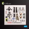 Reskit K72187 F-4B Phantom - interior 3D (FINEM) 1/72