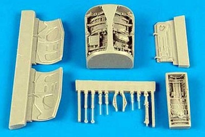 Aires 7254 F-16I Sufa wheel bay 1/72