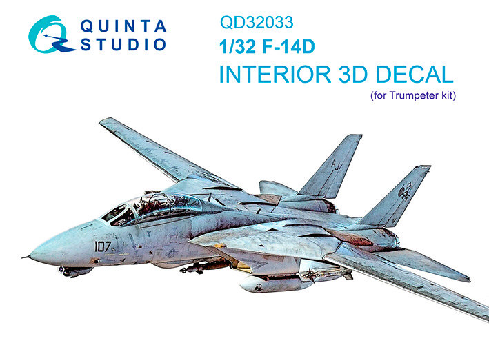 Quinta studio QD32033 F-14D (Trumpeter) 1/32