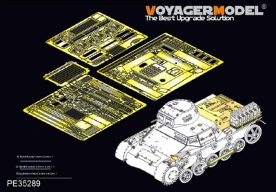Voyager Model PE35289 PzKpfw I Ausf. B DAK version basic (For DRAGON 6207) 1/35