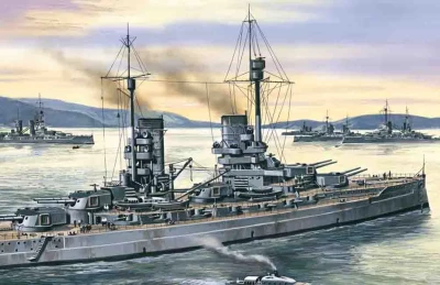 ICM S35001 Konig WWI German battleship 1/350