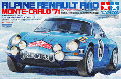 Tamiya 24278 Alpine A110 Monte-Carlo 71 1/24