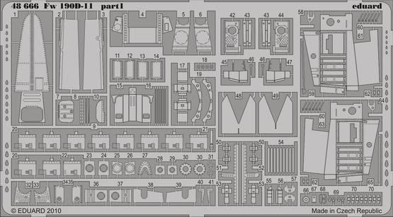 Eduard 48666 Fw 190D-11