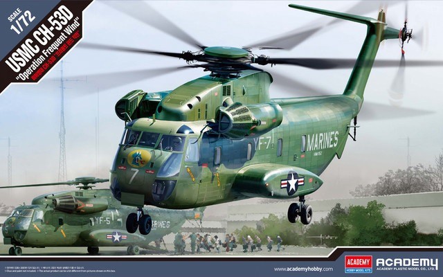 Academy 12575 USMC CH-53D "Operation Frequent Wind" 1/72