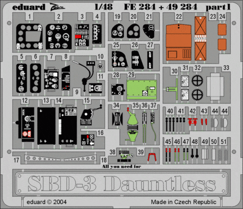 Eduard 49284 SBD-3 ACC