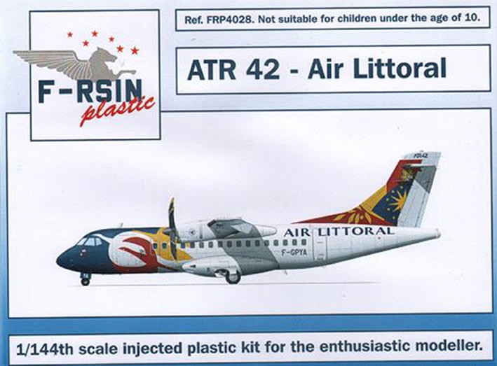 F-rsin Plastic FRP4028 ATR-42 Air Littora 1/144