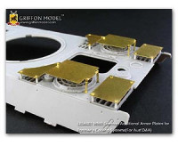 Griffon Model L35A001 Additional Armor Plates for Panthers Cooling System(For Ausf.D & A) 1:35