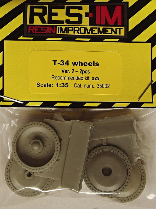 RES-IM RESIM35002 1/35 T-34 wheels Var.2 (2 pcs.)
