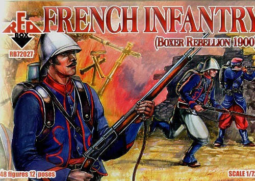 Red Box 72027 French Infantry (Boxer rebellion) 1/72