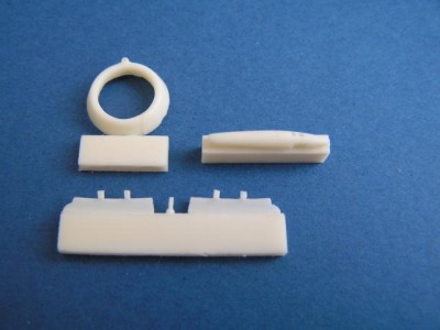Pavla Models U72-102 MiG-15UTI machine gun UBK-E, nose gear cover, air intake for HobbyBoss 1:72