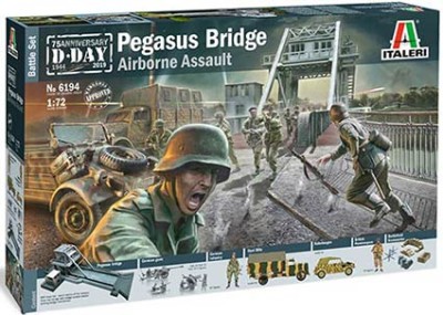 Italeri 06194 Миниатюра PEGASUS BRIDGE - BATTLE SET 1/72