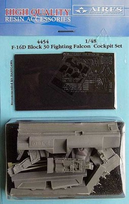 Aires 4454 F-16D block 30 fighting Falcon cockpit set 1/48