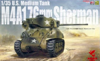 Asuka model 35-047 M4A1 76mm Sherman 1/35