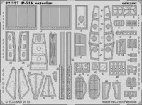 Eduard 32327 1/32 Фототравление для P-51K exterior