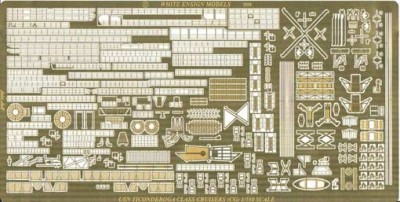 White Ensign Models PE 35052 TICONDEROGA-CLASS for Dragon/Italeri kits 1/350