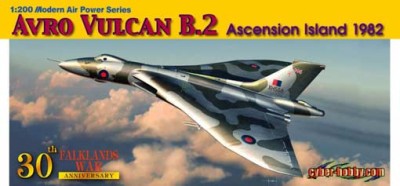 Dragon 2016 1/200 Avro Vulcan B.2, Ascension Island 1982