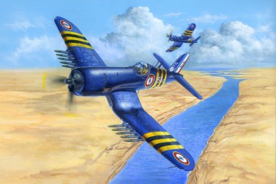 Hobby Boss 80392 F4U-7 Corsair French Navy 1/48
