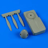 QuickBoost QB48626 Spitfire Mk.V de havilland propeller w/tool 1/48