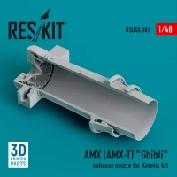 Reskit U48383 AMX (AMX-T) 'Ghibli' exhaust nozzle (KIN) 1/48