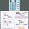 Echelon FD D356099 UNIFIL Registration Plates & Numbers - Set 1 1/35