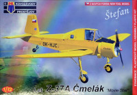 Kovozavody Prostejov 72203 Let Z-37A Cmelak 'Movie Star' (3x camo) 1/72