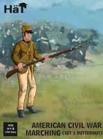 HAT 9338 American Civil War Marching (Set 1 Butternut) Butternut color like peanut butter 1/32