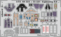 Eduard 73521 Lightning F.6 S.A. 1/72