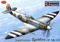 Kovozavody Prostejov 72478 Spitfire HF Mk.VII (3x camo) 1/72