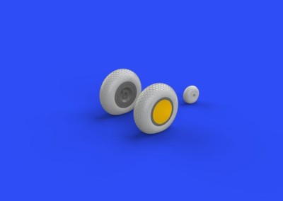 Eduard 632080 P-40 wheels w/ pattern 1/32