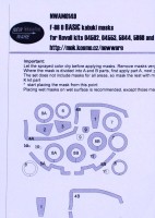 New Ware NWA-M0149 Mask F-86 D BASIC (REV) 1/48