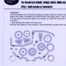 New Ware NWA-M0149 Mask F-86 D BASIC (REV) 1/48