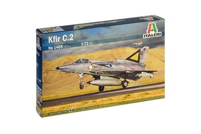 Italeri 01408 IAI Kfir C.2 1/72