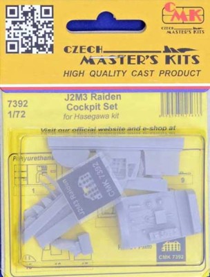 CMK 7392 J2M3 Raiden Cockpit set (HAS) 1/72