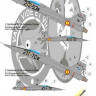 Lf Model C4471 Decals RF-5A Freedom Fighter over Spain 1/144