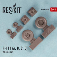 Reskit RS48-0069 F-111 (A,B,C,D) wheels set (ACAD,HOBBYB) 1/48