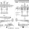 Foxbot Decals FBOT32010 Stencils for Lockheed P-38 Lightning 1/32