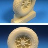 Barracuda Studios BCR24412 Grumman F6F-6 Hellcat Diamond Tread Wheels 1/24