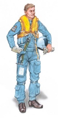 Plus model AL4058 Pilot BAC Lightning 1:48