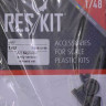 Reskit RS48-0166 A-1 Skyraider early wheels set (HAS,TAM,REV) 1/48