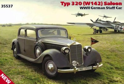 ICM 35537 Mercedes 320 W142 седан 1/35