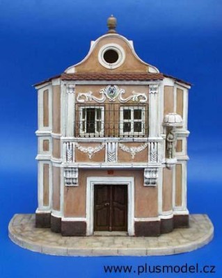 Plus model 017 Civic house - facing 1:35
