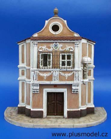Plus model 017 Civic house - facing 1:35