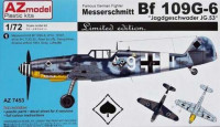 AZ Model 74053 Messerschmitt Bf-109G-6 Jagdgeschwader JG.53 1/72