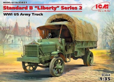 ICM 35651 Грузовик Standard B Liberty 2-й серии 1/35