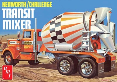 AMT 1215 Kenworth Cement Mixer 1/25