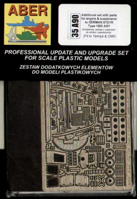 Aber 35A090 Steyr 1500 engine and suspension additional set (designed to be used with Tamiya kits) or (designed to be used with Czech Master kits) 1/35