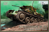 IBG Models 72033 Stridsvagn M/38 Swedish Light Tank 1/72