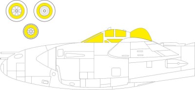Eduard CX611 Mask P-38M (H.2000 / DRAG) 1/72