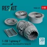 Reskit U48413 F-35B 'Lightning II' exh. nozzle (short t.) 1/48