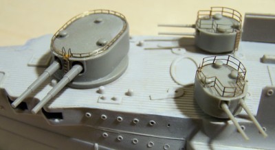 Комплект ЗиП 350.001 Башни &quot;Бородино&quot; 1/350